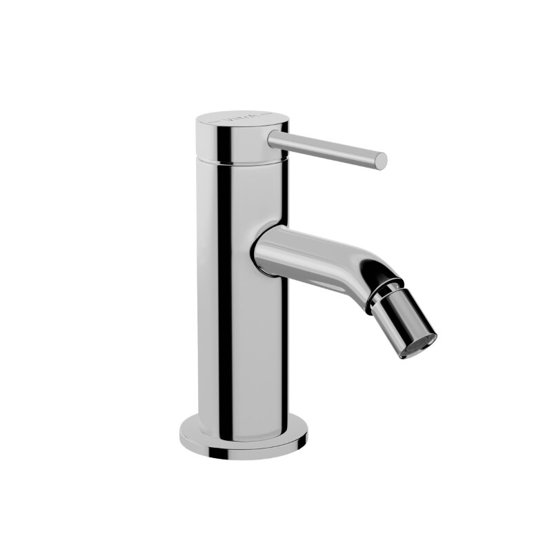 Изображение товара Смеситель для биде Vitra Minimax Round A43536EXP с донным клапаном хром