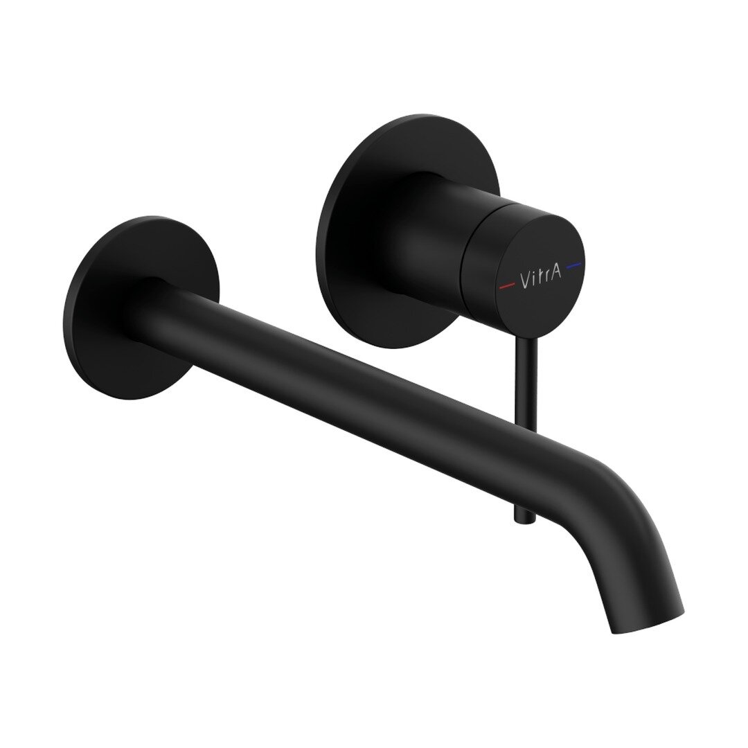 Изображение товара Смеситель для раковины VitrA Minimax Round A4354936EXP, черный матовый Изображение товара Смеситель для раковины VitrA Minimax Round A4354936EXP, черный матовый