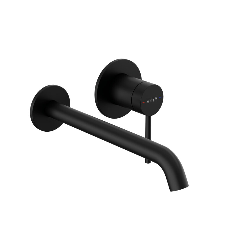 Изображение товара Смеситель для раковины Vitra Minimax Round A4354936EXP черный матовый