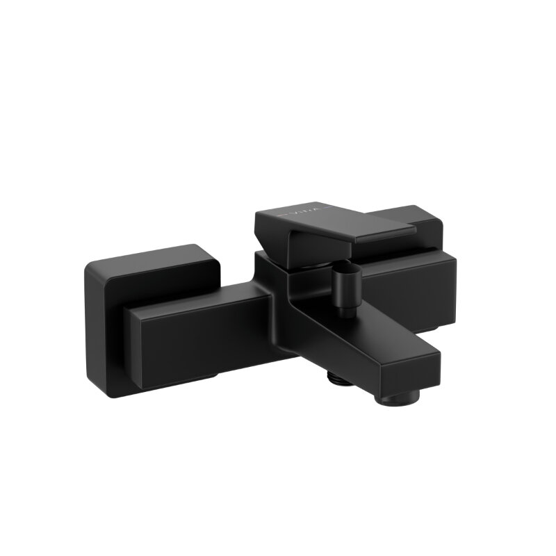 Изображение товара Смеситель для ванны и душа Vitra Minimax Square A4352036EXP черный матовый