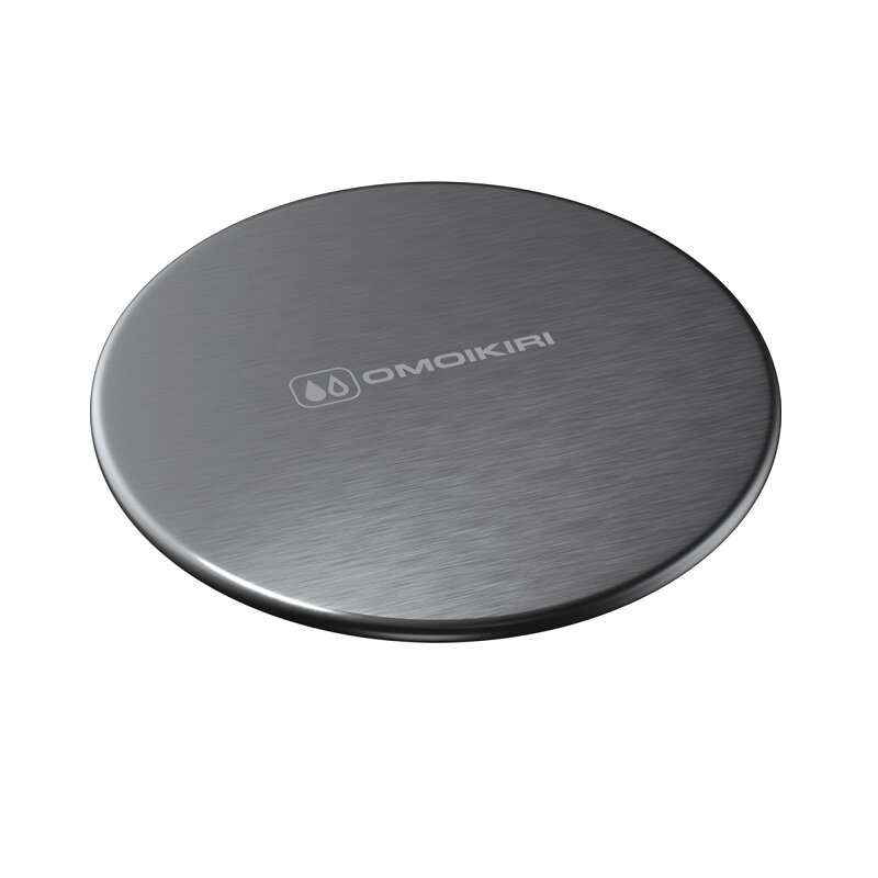 Изображение товара Декоративная крышка для кухонной мойки из нержавеющей стали вороненая сталь