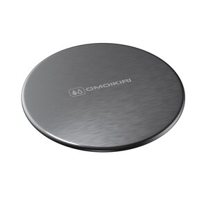 Изображение товара Декоративная крышка для кухонной мойки из нержавеющей стали вороненая сталь