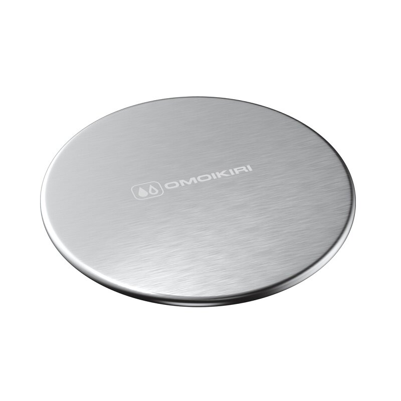 Изображение товара Декоративная крышка Omoikiri DEC 4957061 из нержавеющей стали для кухонных мойк