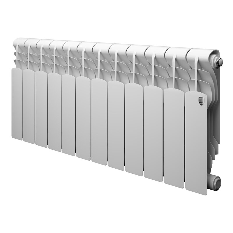 Изображение товара Радиатор биметаллический Royal Thermo Revolution B 350 RTRB335012, 12 секций белый Изображение товара Радиатор биметаллический Royal Thermo Revolution B 350 RTRB335012, 12 секций белый