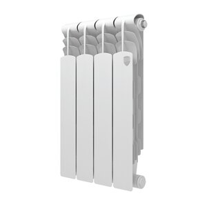 Изображение товара Биметаллический радиатор Royal Thermo Revolution B 500 RTRB350004 4 секции белый боковое подключени