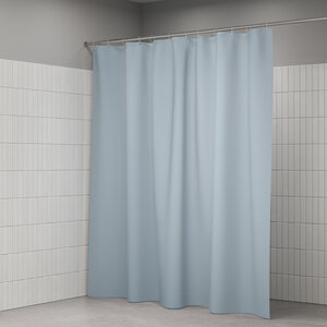 Изображение товара Штора для ванной Iddis Base BL06P24i11, 200 x 240 см, цвет голубой