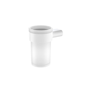 Изображение товара Стакан для щеток Iddis Petite PETWTSGi45, белый матовый