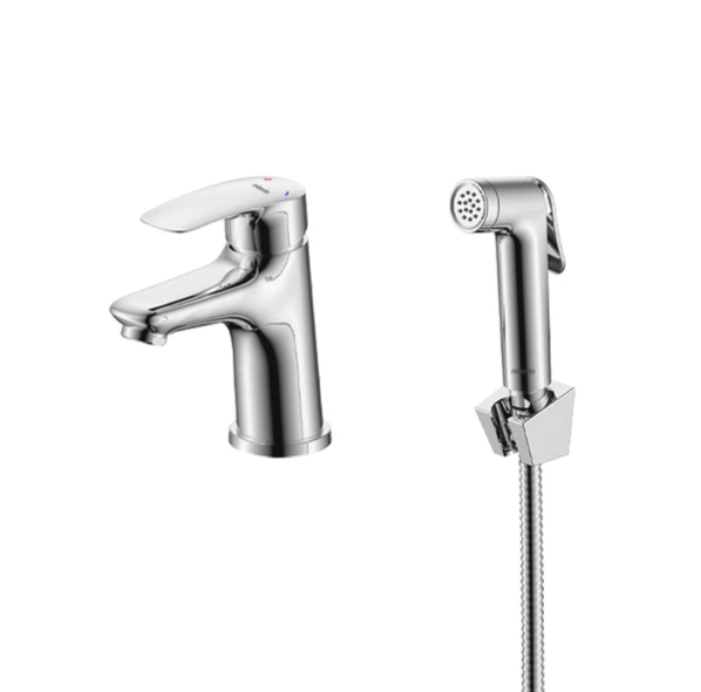Изображение товара Смеситель Milardo Rora RORSB01M08 с гигиеническим душем хром