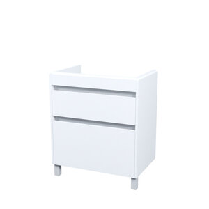 Изображение товара Тумба под раковину Iddis Zodiac X ZDX70WFi95 70 см напольная белая