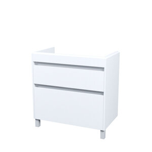 Изображение товара Тумба под раковину Iddis Zodiac X ZDX80WFi95 80 см напольная белая