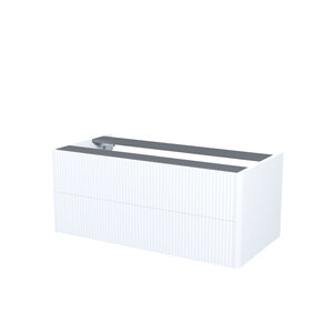 Изображение товара Тумба под раковину Iddis Aiger AIG10W0i95, 100 см, подвесная, белый