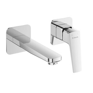 Изображение товара Стильный смеситель для раковины Deante Blur BQL_054L с внутренней частью, хром