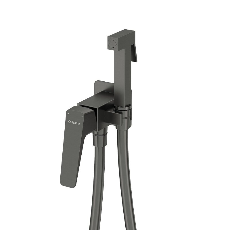 Изображение товара Гигиенический душ Deante Bidetta Blur BQL_D34M со смесителем цвета титан