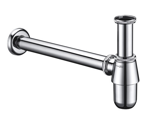 Изображение товара Сифон WasserKraft A071 для раковины из нержавеющей стали с покрытием хром