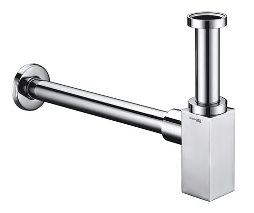 Изображение товара Водопроводный сифон WasserKraft A072 для раковины из нержавеющей стали