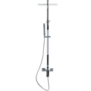 Изображение товара Душевая система Allen Brau Infinity 5.21012-00, верхний и ручной душ, хром