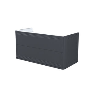 Изображение товара Тумба под раковину Iddis Oxford Neo OXN10D0i95, 100 см, подвесная, темно-серый