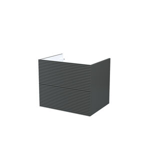 Изображение товара Тумба под раковину Iddis Bild BIL60G0i95, 60 см, подвесная, темно-серый