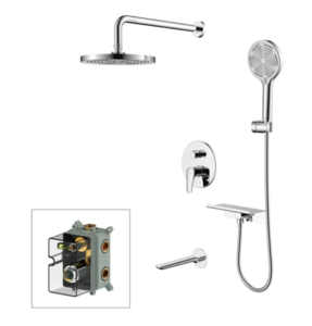 Изображение товара Душевая система Milardo Dale DALSB03M68 со скрытым монтажом хром Россия