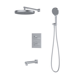 Изображение товара Душевая система Iddis Duna DUNSBSTi68, термостатическая, с внутренней частью, цвет хром