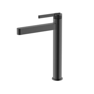 Изображение товара Смеситель для раковины DQ Bonn DA1702006, графит - вороненая сталь