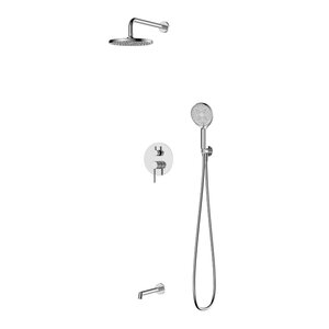Изображение товара Душевая система D&K Stuttgart DA1775601 хром трехрежимная с шлангом 150 см