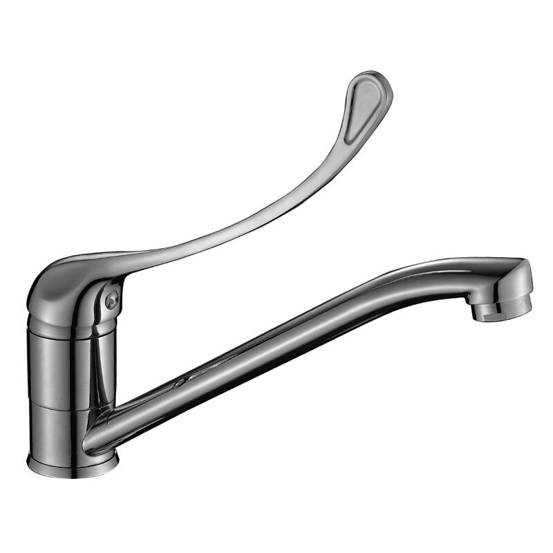 Изображение товара Смеситель для раковины Rossinka Y35-25 с локтевой рукоятью хром