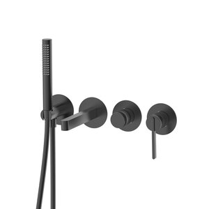 Изображение товара Смеситель для ванны и душа D&K Bonn DA1704806, встраиваемый, цвет графит