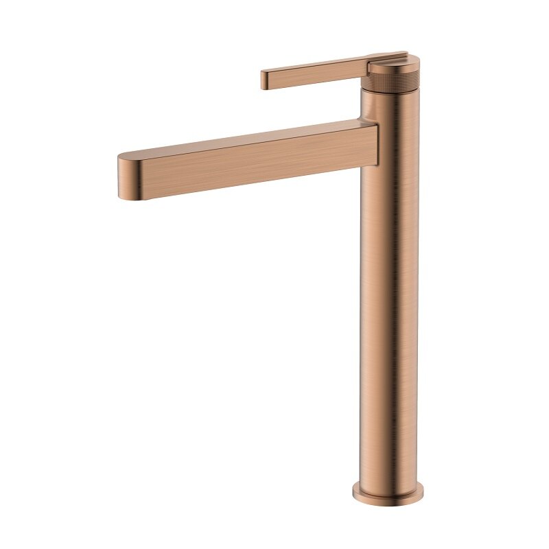 Изображение товара Смеситель для раковины D&K Bonn DA1702033 брашированное розовое золото