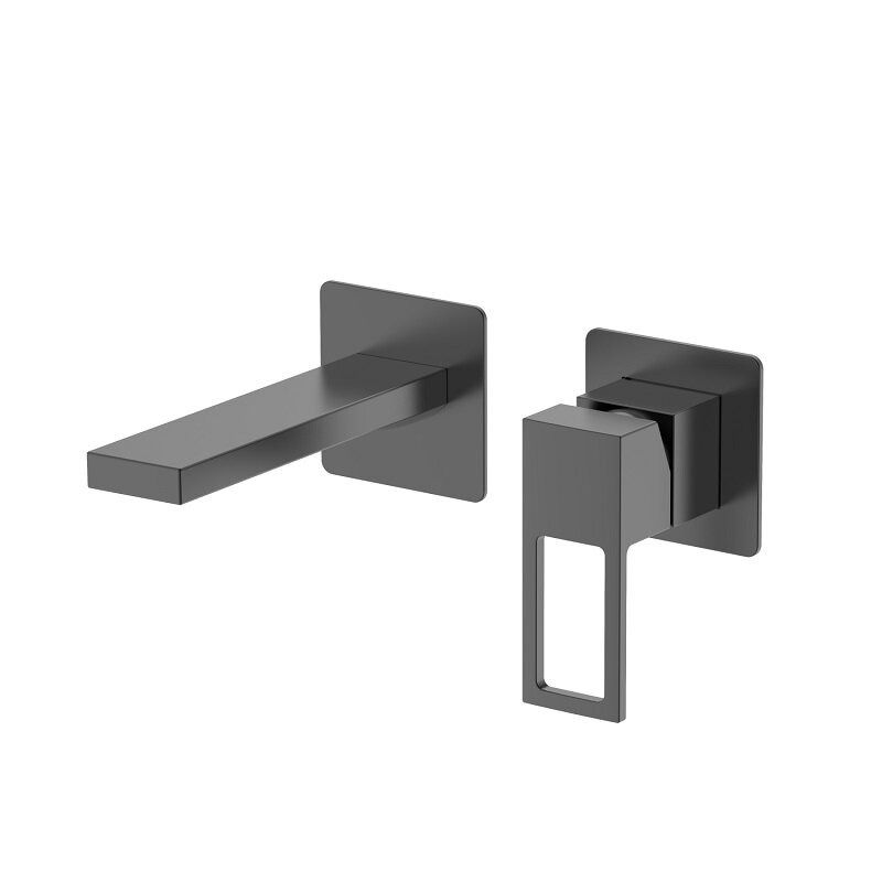 Изображение товара Смеситель для раковины D&K Dortmund DA1714406 графит встраиваемый