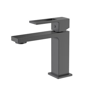 Изображение товара Смеситель D&K Dortmund DA1712106 графитовый для раковины