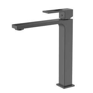 Изображение товара Смеситель для раковины DQ Dortmund DA1712006, графит - вороненая сталь