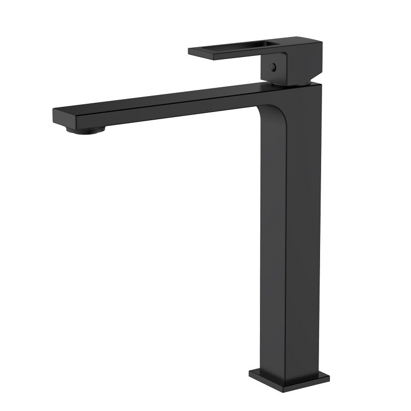 Изображение товара Смеситель для раковины D&K Dortmund DA1712005 черный матовый Германия Изображение товара Смеситель для раковины D&K Dortmund DA1712005 черный матовый Германия