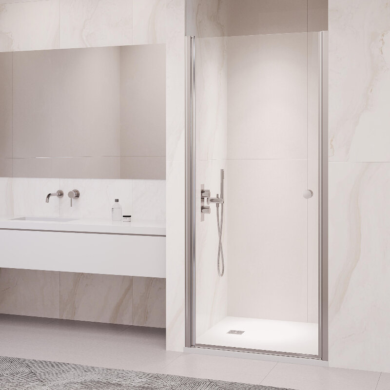 Изображение товара Душевая дверь RGW Passage 54080308-11 80 см стекло прозрачное хром профиль