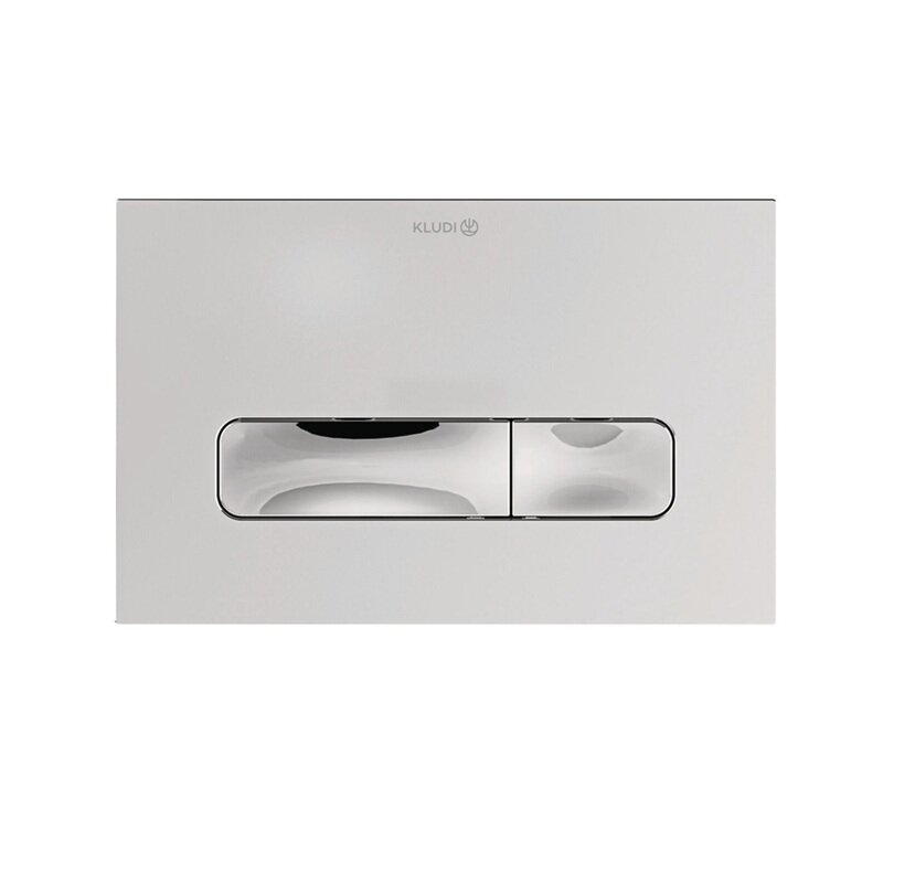 Изображение товара Клавиша смыва Kludi Unifix 30PP0105 механическая хром для унитаза