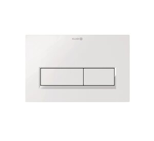 Изображение товара Клавиша смыва Kludi Unifix 32PP0143 механическая белая для систем Geberit Sigma
