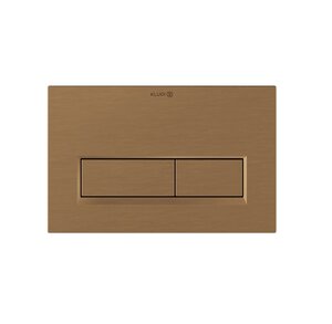 Изображение товара Клавиша смыва Kludi Unifix 32PP01N1, механическая, бронза брашированная