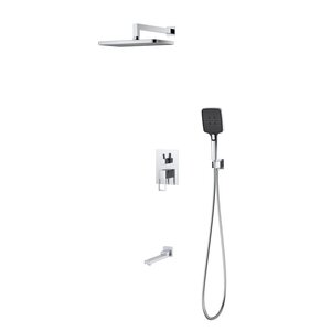 Изображение товара Душевая система D&K Dortmund DA1715601 встроенная с изливом хром Германия