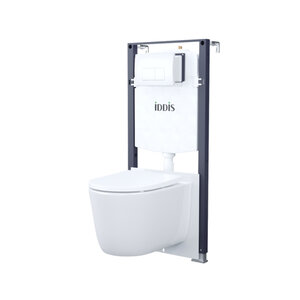 Изображение товара Подвесной унитаз Iddis Basic BASSPO1i73 система торнадо безободковый белый
