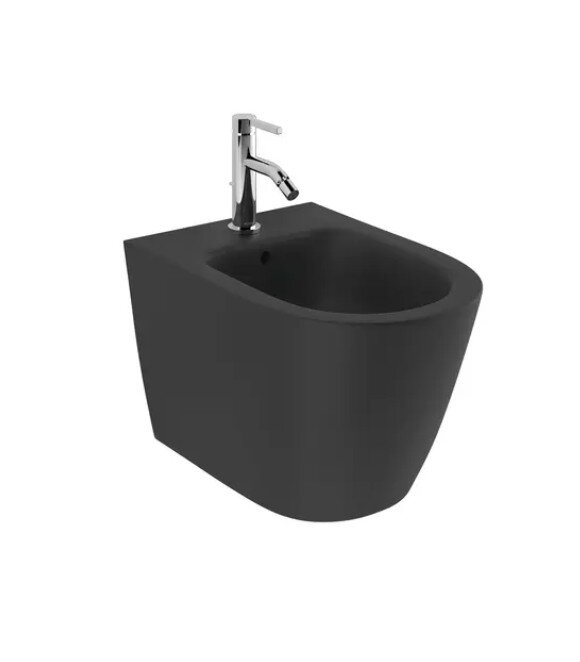 Изображение товара Подвесное биде Kludi Resa R 23BIW0139 черное матовое фарфор Германия
