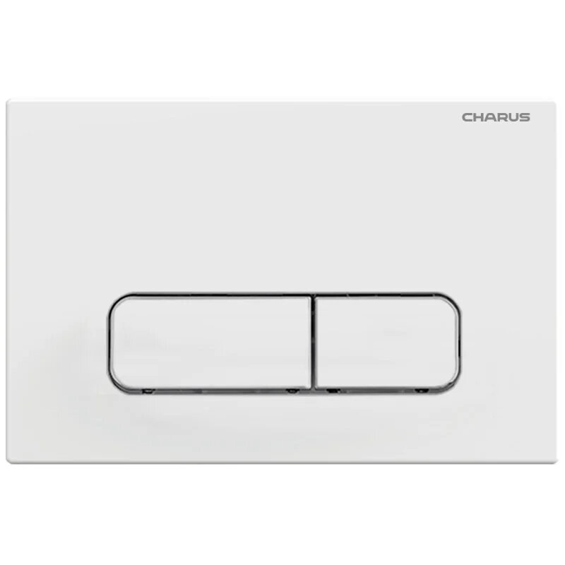 Изображение товара Механическая клавиша для унитаза Charus Elegia FP.320.12.01 белый матовый