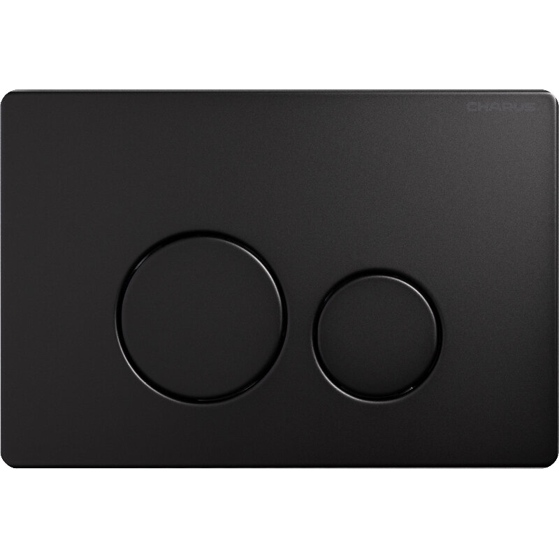 Изображение товара Клавиша для смыва Charus Robusto FP.330.MB.05 черный матовый