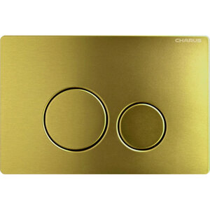 Изображение товара Клавиша Charus Robusto FP.330.BG.05, механическая, цвет золото брашированное