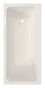 Изображение товара Акриловая ванна Радомир Дижон Ангосто 160x70 см, белая, встраиваемая