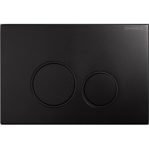 Изображение товара Клавиша Charus Spazio FP.330.DW.02, механическая, цвет черный матовый