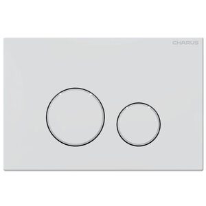 Изображение товара Клавиша Charus Spazio FP.330.12.02, механическая, цвет белый матовый