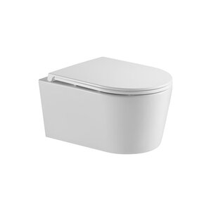 Изображение товара Подвесной унитаз D&K Tornado Schille DT1466516 с микролифтом, белый