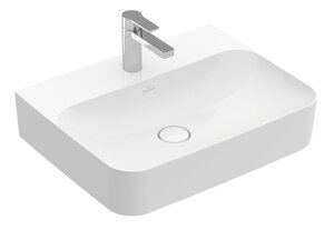 Изображение товара Раковина Villeroy & Boch Finion 416861R1, 60 см, накладная, фарфор, альпийский белый