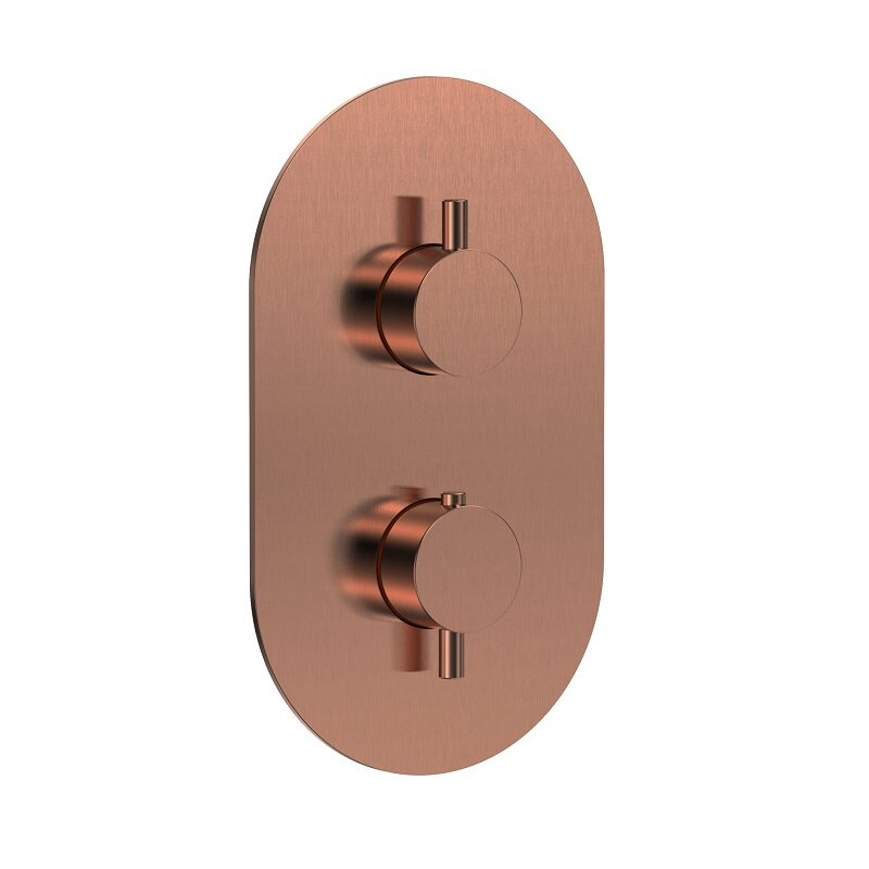 Изображение товара Смеситель для ванны и душа Aquame Siena AQM8806BC термостатический медь