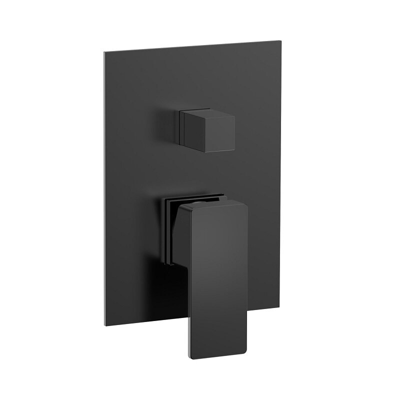 Изображение товара Смеситель для ванны и душа Aquame Savona AQM8808MB черный матовый встроенный